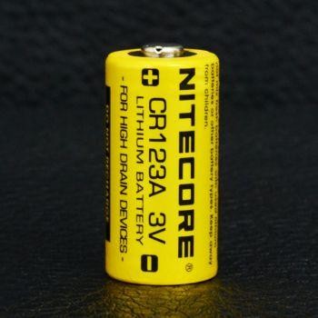 Батарейка літієва Li-Ion CR123A / 16340 Nitecore 3V (1550mAh)