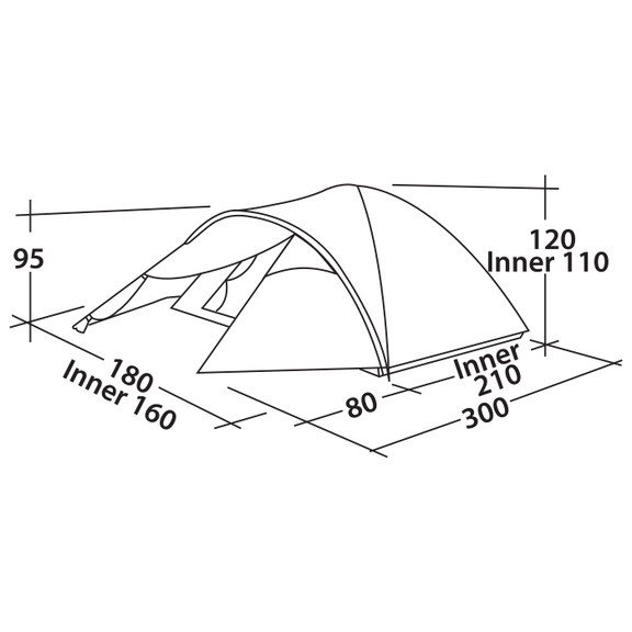 Палатка Easy Camp Quasar 300 
