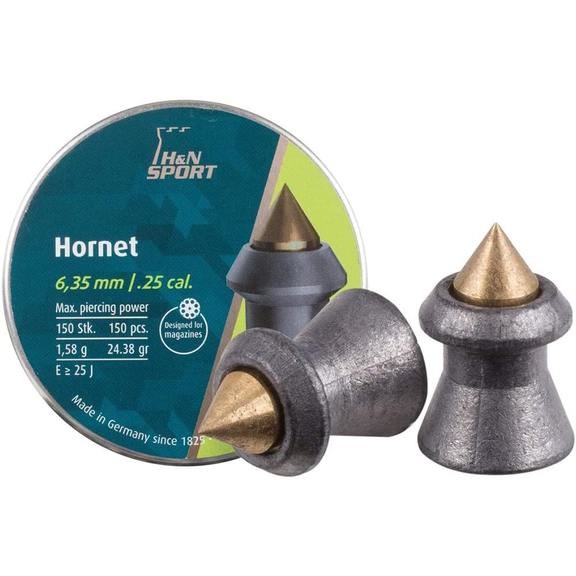 Кулі для пневматики H&N Hornet (6.35 мм, 1.58 г, 150 шт.)