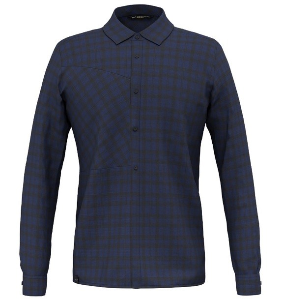 Сорочка чоловіча Salewa Fanes Flannel 5PL Mens L/S Shirt