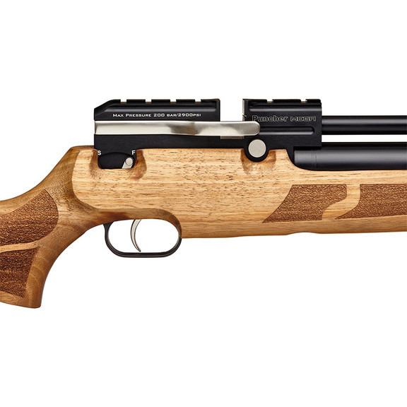 Пневматична гвинтівка Kral Puncher Mega Wood PCP (4.5 мм), з попереднім накачуванням, горіх