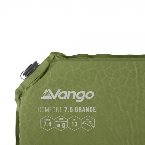 Коврик самонадувающийся Vango Comfort 7.5 Grande 