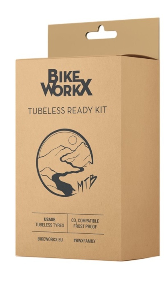 Набір для встановлення безкамерки BikeWorkX Tubeless Ready Kit MTB