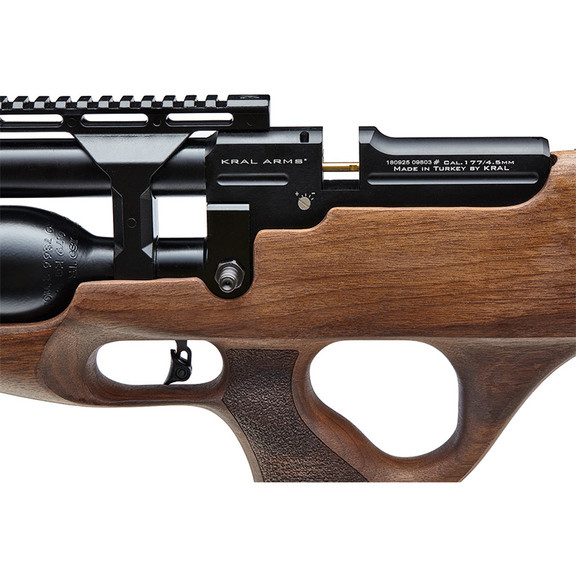 Пневматична гвинтівка Kral Knight Wood PCP (4.5 мм), горіх