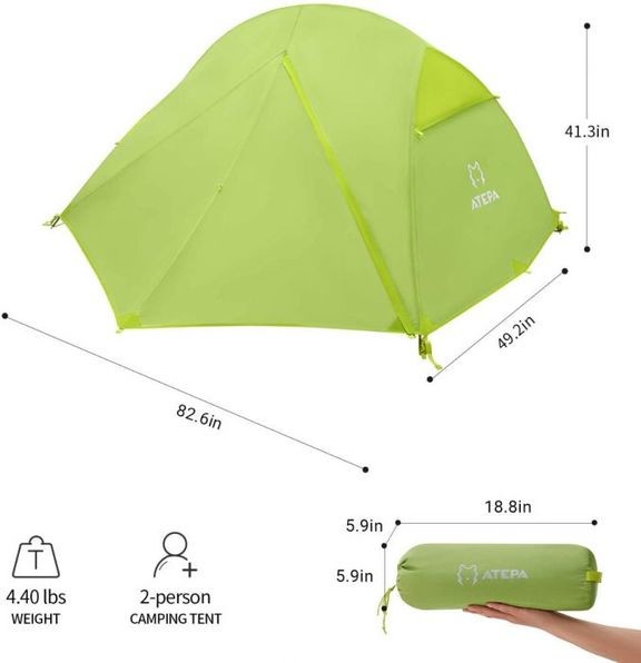 Ультралегкий намет Atepa Hiker II