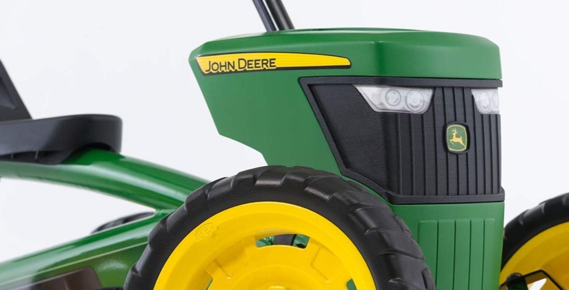 Веломобиль Berg Buzzy John Deere (прямой привод)