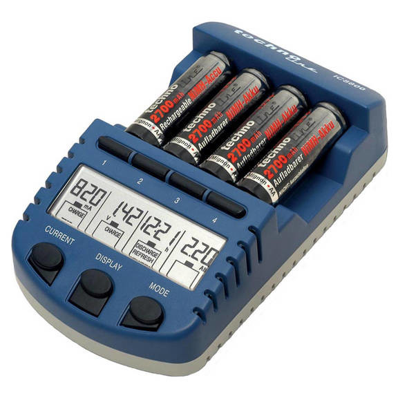 Зарядное устройство Technoline BC1000 SET + аккумуляторы