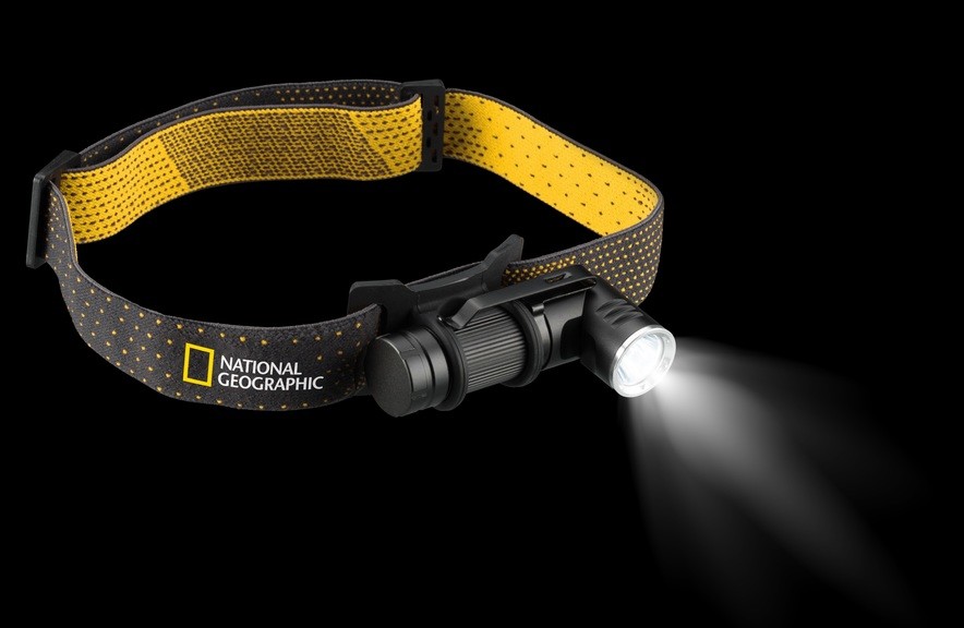 Фонарь налобный National Geographic Iluminos Led Flashlight head mount 450 lm
