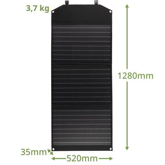 Портативное солнечное зарядное устройство Bresser Mobile Solar Charger 90 Watt USB DC