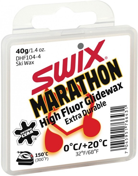 Высокофтористый парафин Swix DHF104 Marathon 40g