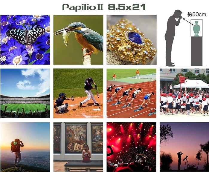 Бінокль Pentax UP 8.5x21 Papillio II
