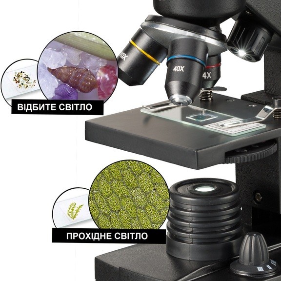 Микроскоп National Geographic 40x-1280x с адаптером к смартфону