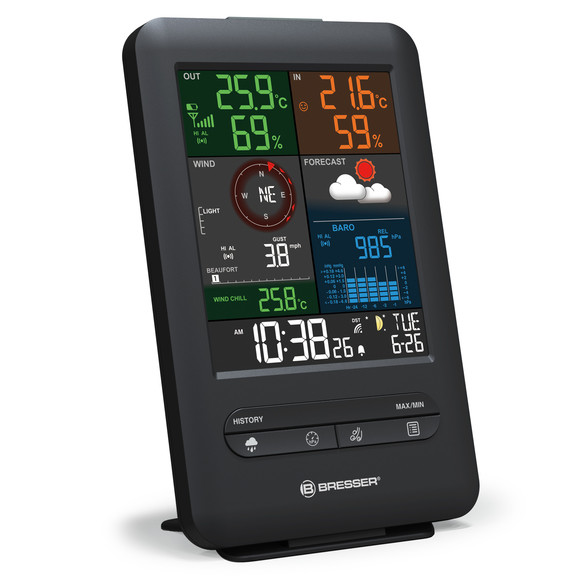 Метеостанція Bresser Weather Center 5-in-1 Beaufort