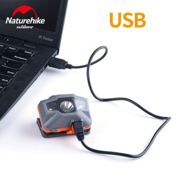 Ліхтар налобний Naturehike TD-02 USB