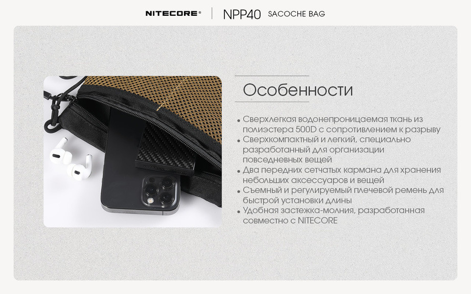 Сумка Nitecore NPP40