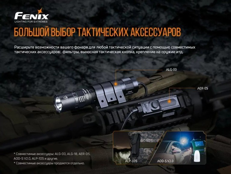 Ліхтар ручний Fenix ​​PD36TAC