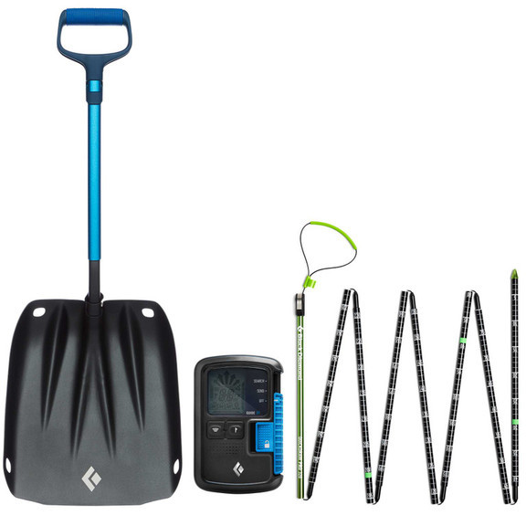 Набор лавинного снаряжения Black Diamond BD Guide AVY Safety Set (щуп, лопата, датчик)