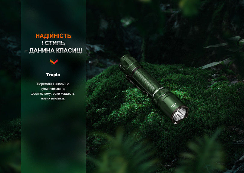 Фонарь тактический ручной Fenix TK20R UE