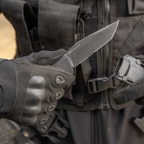 Нож SOG Trident FX Partailly Serrated