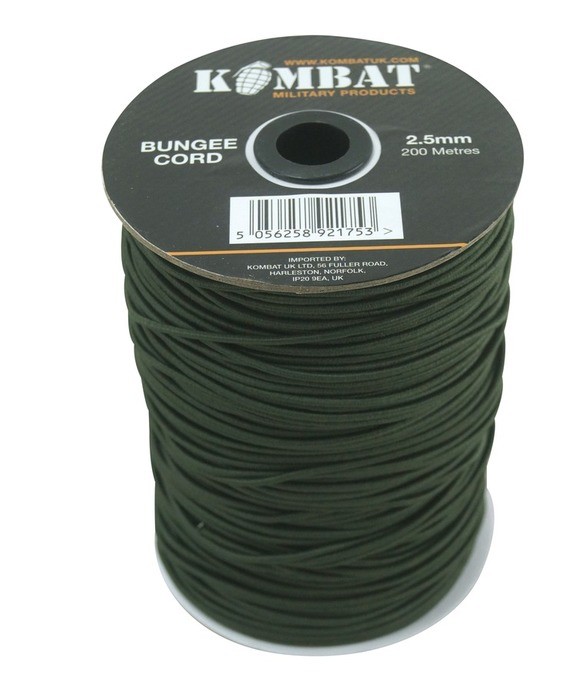 Шнур эластичный KOMBAT UK Bungee Cord 2.5 mm