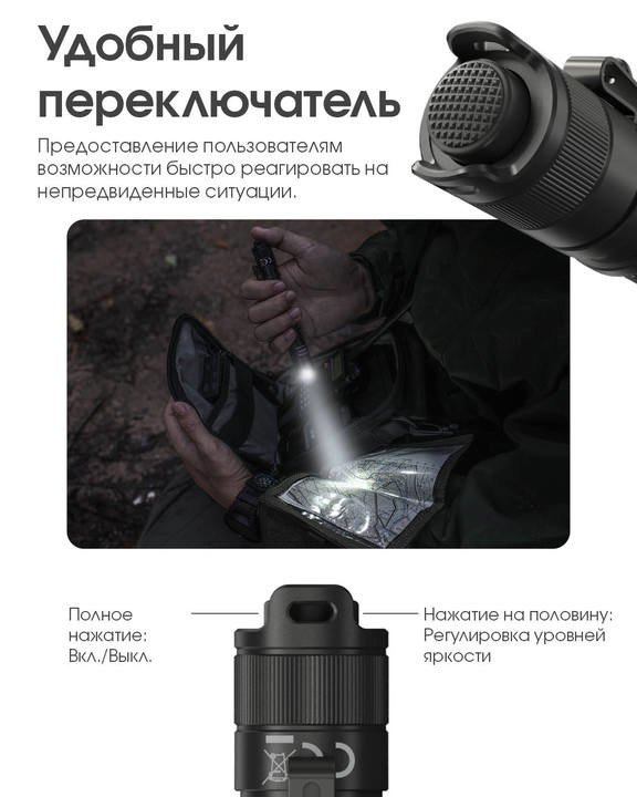 Фонарь Nitecore MT2A Pro