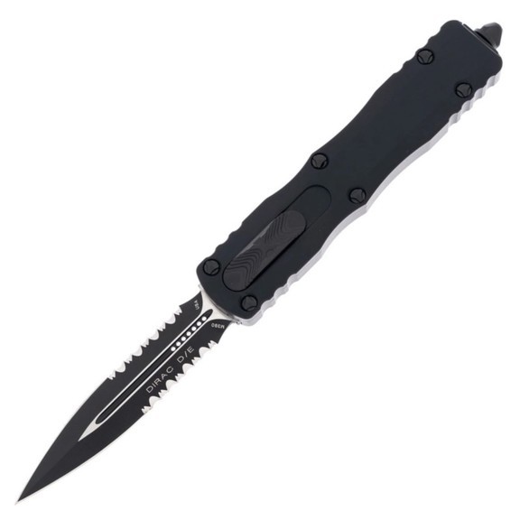 Ніж автоматичний Microtech Dirac Double Edge Tactical напівсерейтор