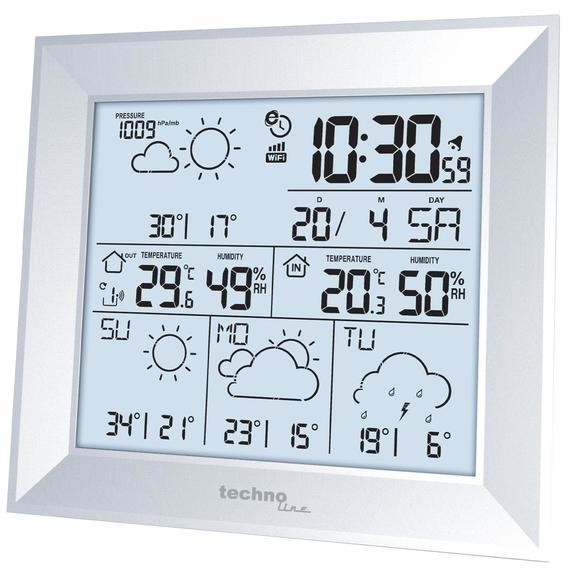 Метеостанция Technoline DirektWetter WD2000 Silver