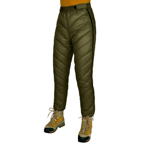 Женские пуховые штаны самосбросы 3/4 ROCK FRONT Fast&Light Winter