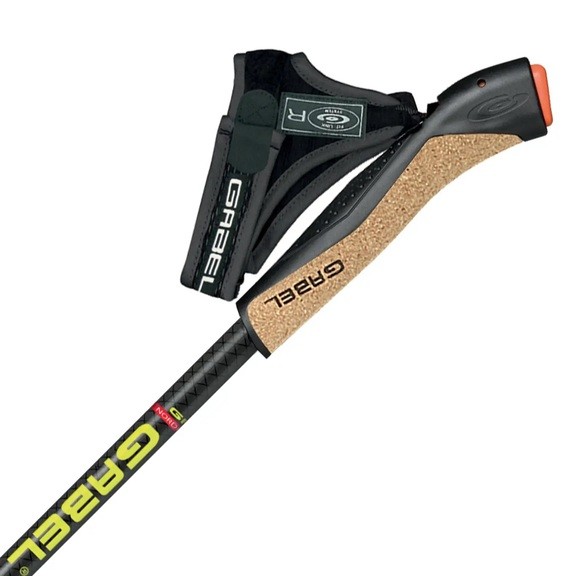 Палиці для скандинавської ходьби Gabel FX-75 Snake Carbon 130 Dual Spike