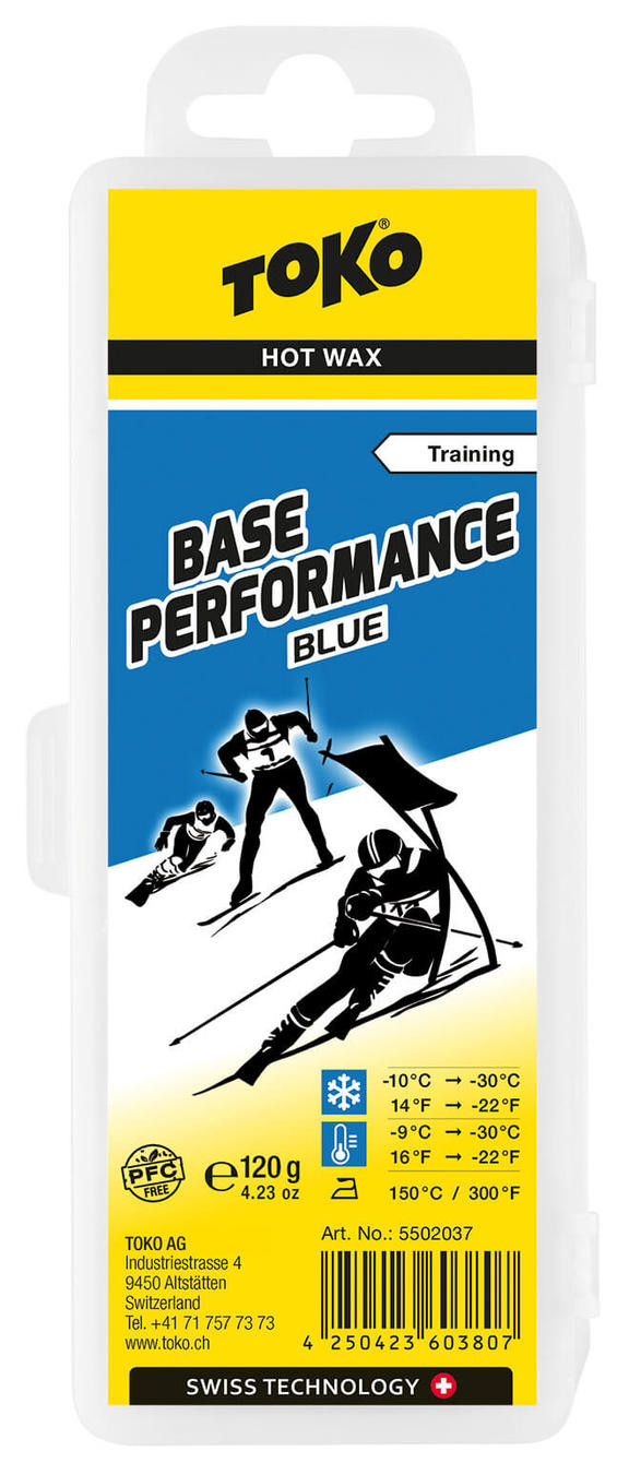 Вуглеводневий віск Toko Base Performance blue 120 g