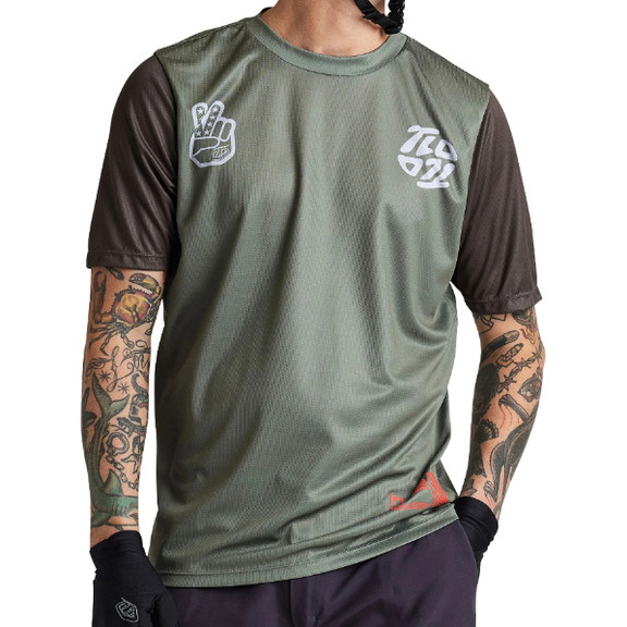 Велоджерси мужское TLD Flowline SS Jersey Fliped Man