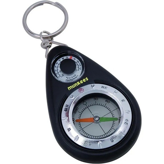 Брелок-компас Munkees 3154 Compass with Thermometer