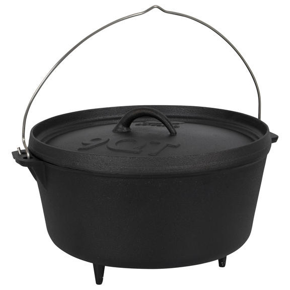Котел с крышкой Bo-Camp Dutch Oven Cast Iron 31 cm/ 7.1 L