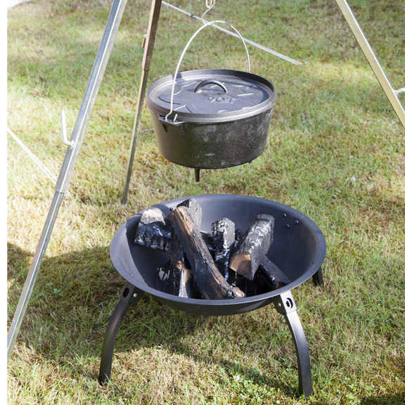 Котел с крышкой Bo-Camp Dutch Oven Cast Iron 31 cm/ 7.1 L