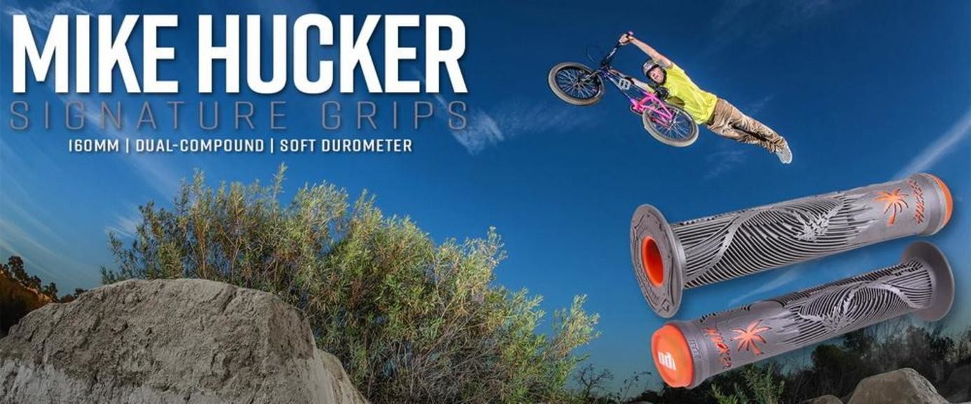 Грипсы ODI Hucker Signature 160mm no Flange