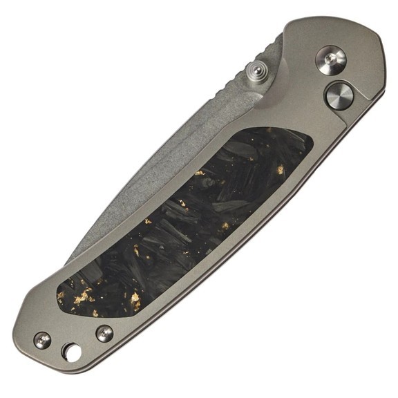 Нож складной CJRB Pyrite Titanium