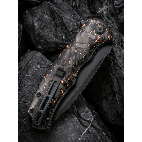 Нож складной Civivi Praxis Shredded Carbon Fiber C803I