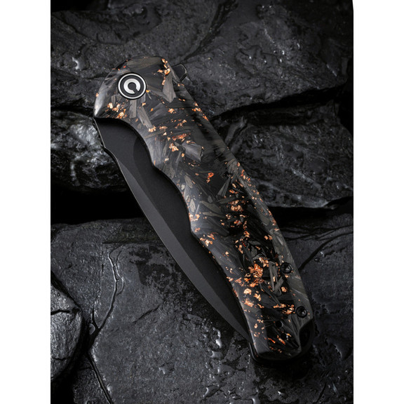 Нож складной Civivi Praxis Shredded Carbon Fiber C803I