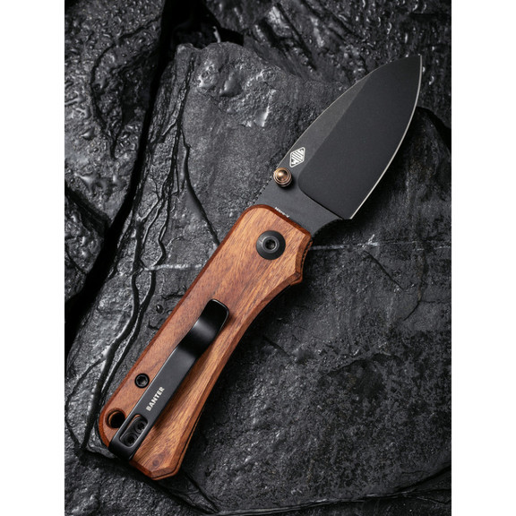 Нож складной Civivi Baby Banter Cuibourtia Wood C19068SB-2