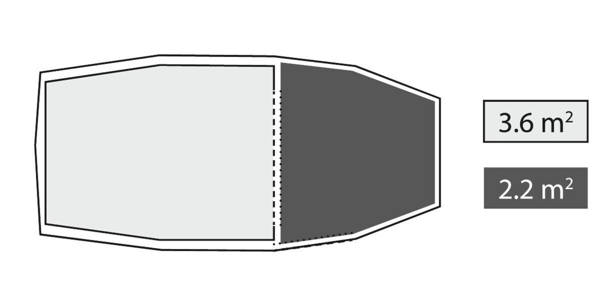 Палатка трехместная Robens Sage 3 Pro