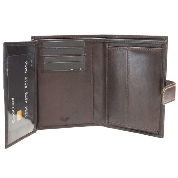 Портмоне чоловіче шкіряне Semi Line RFID (P8266-1)