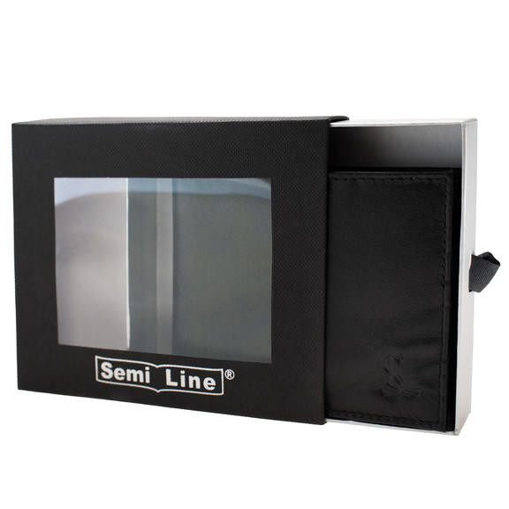 Портмоне чоловіче шкіряне Semi Line RFID Man