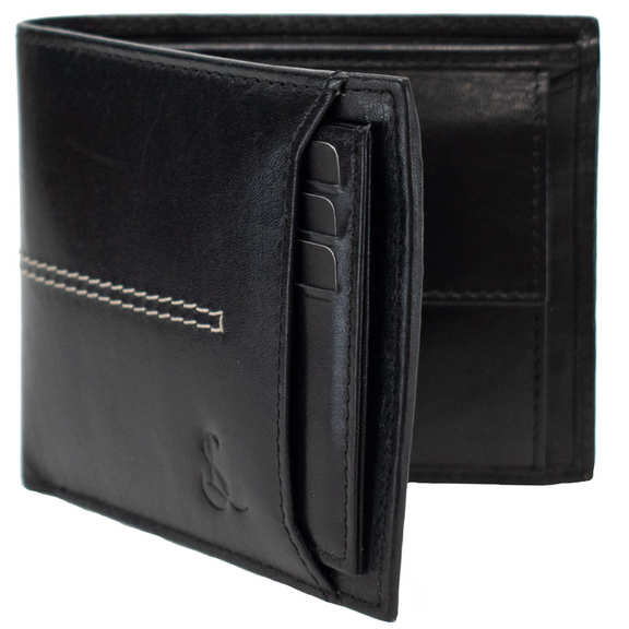 Портмоне чоловіче шкіряне Semi Line RFID Man (P8267-0)