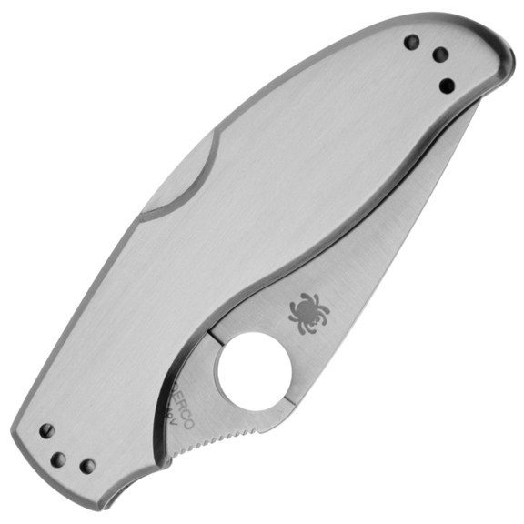 Нож складной Spyderco UpTern полусеррейтор