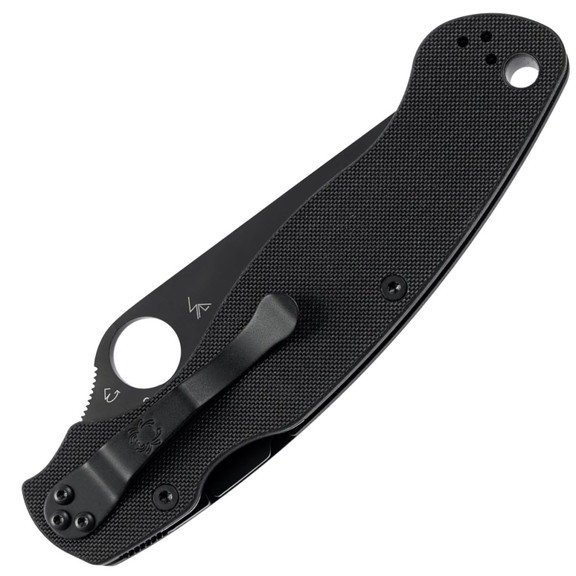 Ніж складаний Spyderco Military 2 (126-1026_black-black)