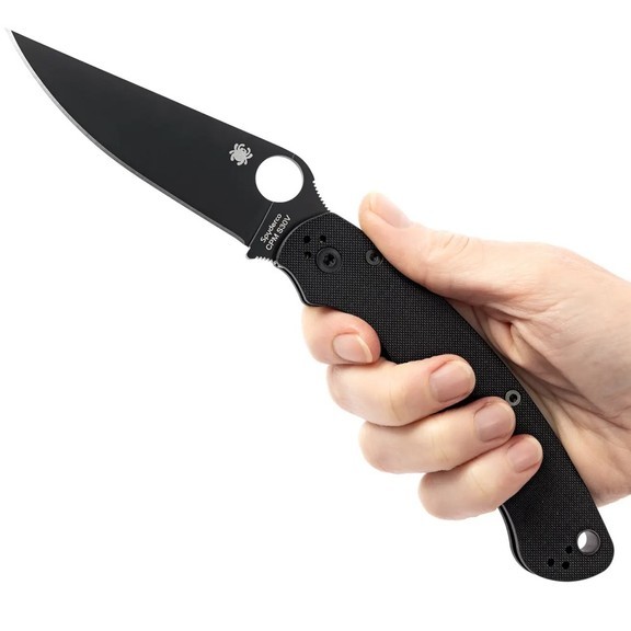 Ніж складаний Spyderco Military 2 (126-1026_black-black)