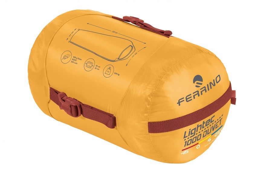 Спальный мешок Ferrino Lightec 1000 Duvet RDS Down -6°C (86702NGG)