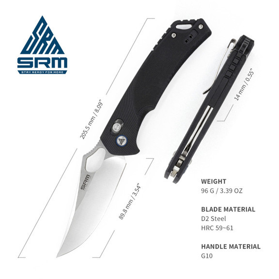 Нож складной SRM Retriever 9202