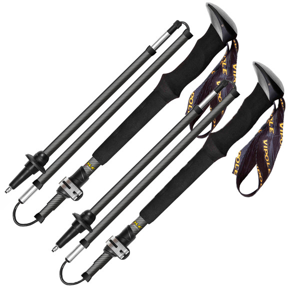 Палиці трекінгові Vipole Approach Long Carbon 130 DLX