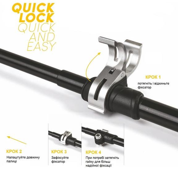 Палиці трекінгові Vipole Approach Long Carbon 130 DLX